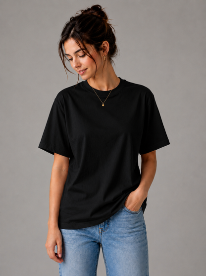 Oversize Basic Black
