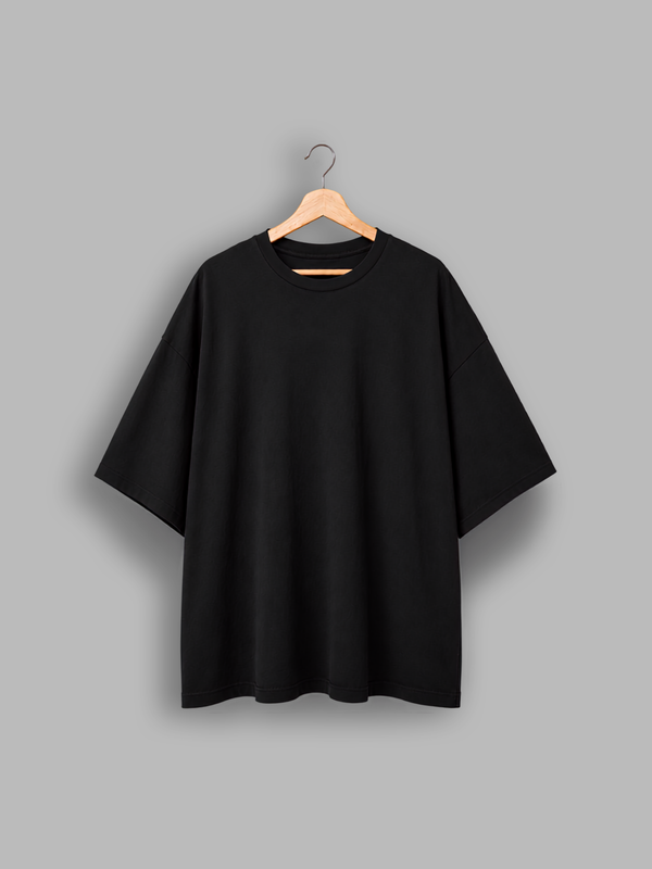 Oversize Basic Black